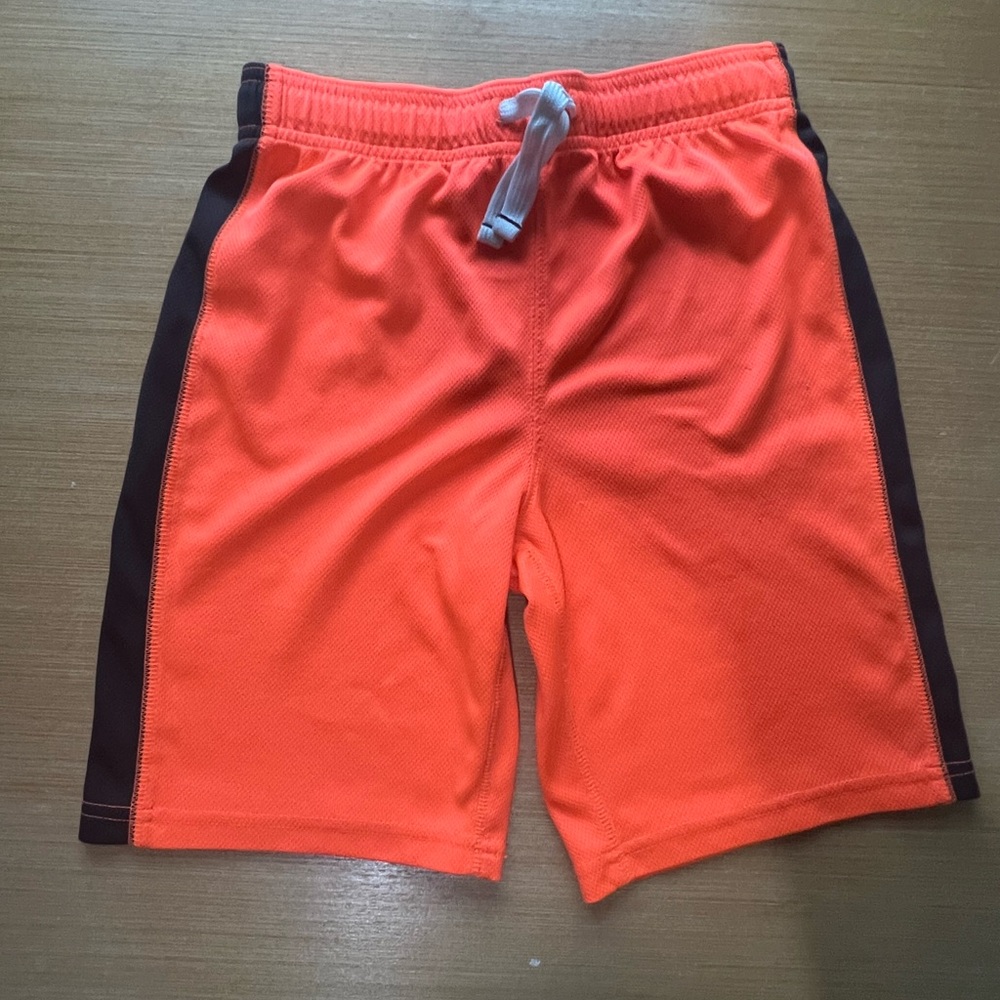 Carter's Orange and Black Kids Shorts